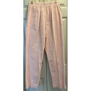 Haband Light Pink Corduroy Pants Ladies Size 14 A